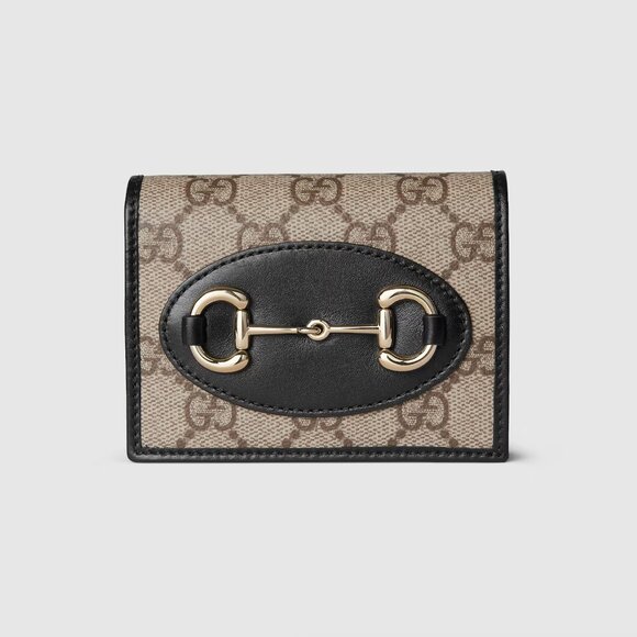 Gucci Handbags - Gucci Horsebit 1955 Card Case Wallet